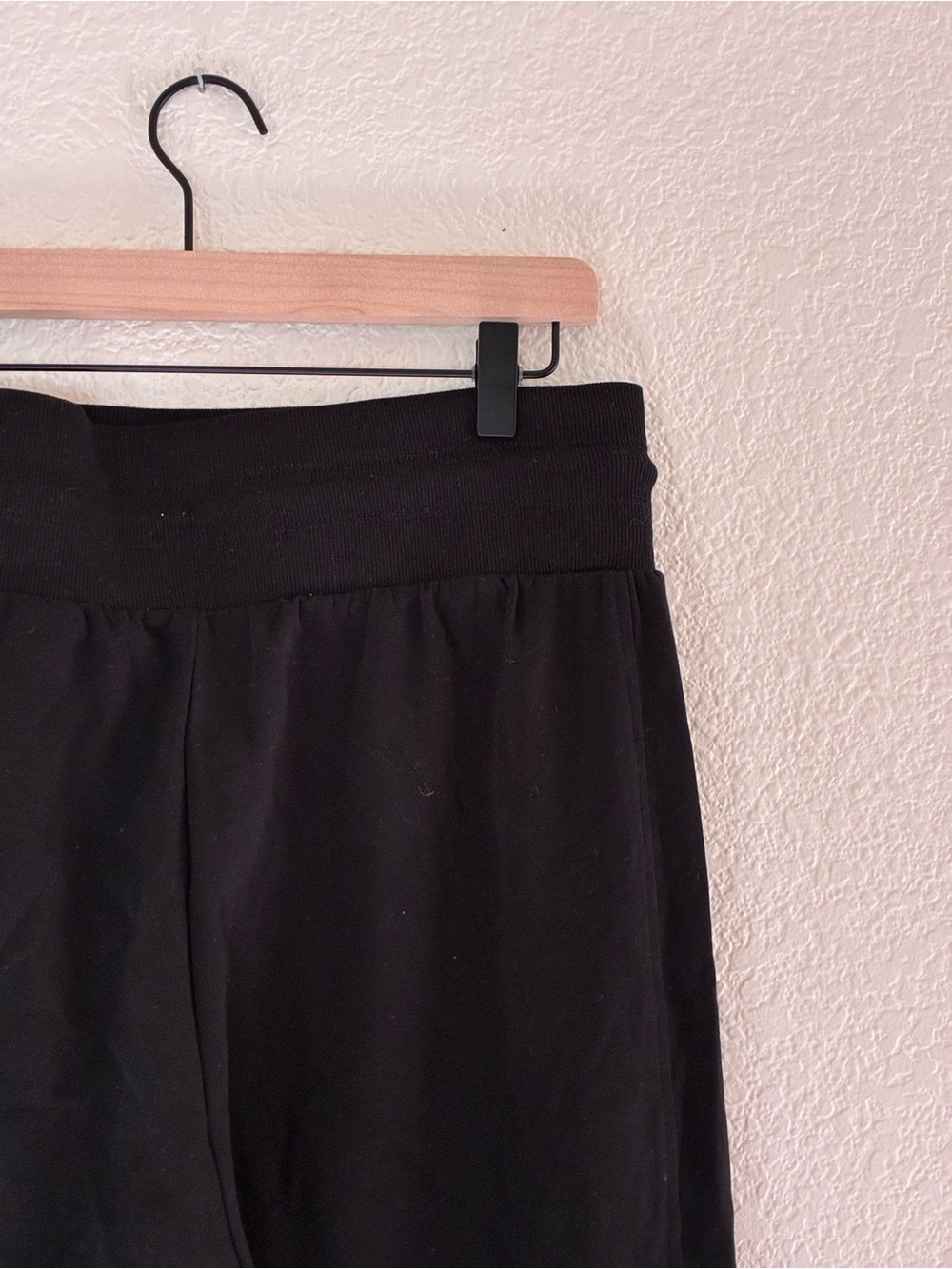 Old Navy | Black Extra high rise wide leg fleece sweatpants size large - Picture 10 of 10